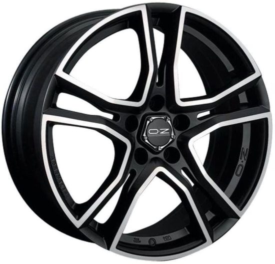 Janta Aliaj Oz Adrenalina Matt Black Diamond Cut 8x18 5x100 Et35 tunershop.ro