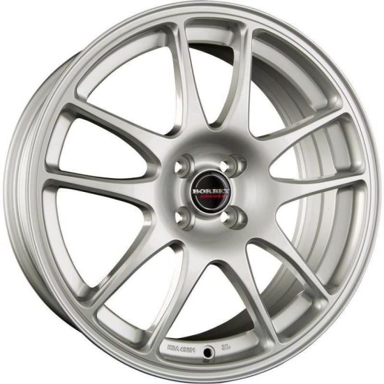 Janta Aliaj Borbet Rs Brilliant Silver 7.5x18 5x100 Et38 57