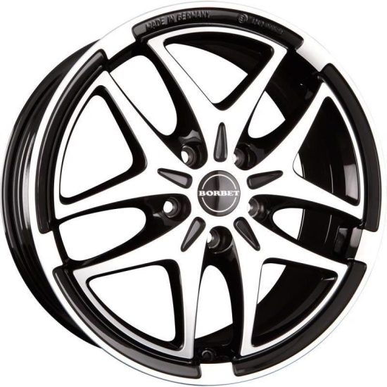 Janta Aliaj Borbet Xb Black Polished 7x17 5x112 Et54 tunershop.ro