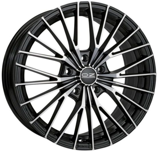 Janta Aliaj Oz Ego Matt Black Diamond Cut 7.5x16 5x108 Et45 tunershop.ro