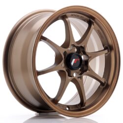 Janta aliaj 15" JR Wheels JR5 15x7 ET35 4x100 Dark Anodized Bronze
