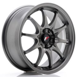 Janta aliaj 16" JR Wheels JR5 16x7 ET30 4x100/108 Matt Gun Metal