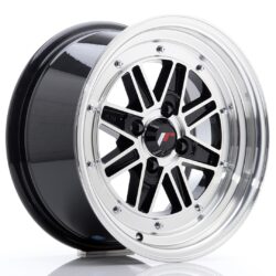 Janta aliaj 15" JR Wheels JR31 15x7.5 ET20 4x100 Gloss Black Machined Face