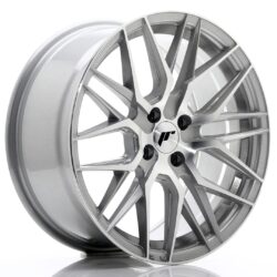 Janta aliaj 17" JR Wheels JR28 17x8 ET40 4x100 Silver Machined Face
