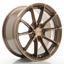 Janta aliaj 17" JR Wheels JR37 17x8 ET40 4x100 Platinum Bronze