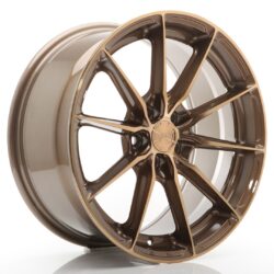 Janta aliaj 17" JR Wheels JR37 17x8 ET35 5x100 Platinum Bronze