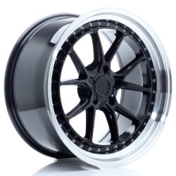 Janta aliaj 19" JR Wheels JR39 19x9,5 ET15-35 5H BLANK Gloss Black w/ Machined Lip