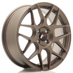 Janta aliaj 17" JR Wheels JR18 17x7 ET40 4x100 Matt Bronze