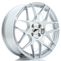 Janta aliaj 17" JR Wheels JR18 17x7 ET40 4x100 Silver Machined Face