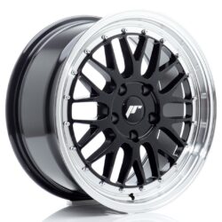 Janta aliaj 17" JR Wheels JR23 17x8 ET35 5x100 Gloss Black w/ Machined Lip