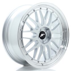 Janta aliaj 20" JR Wheels JR23 20x9 ET20-51 5H BLANK Hyper Silver w/ Machined Lip
