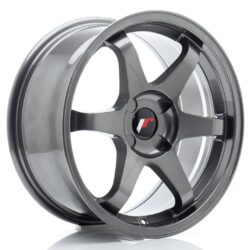 Janta aliaj 17" JR Wheels JR3 17x8 ET20-35 4H BLANK Gun Metal