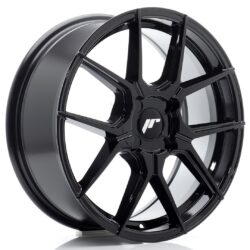 Janta aliaj 17" JR Wheels JR30 17x7 ET20-40 4H BLANK Gloss Black