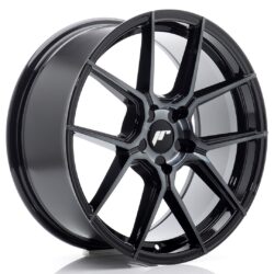 Janta aliaj 18" JR Wheels JR30 18x8 ET20-40 5H BLANK Black Machined w/ Tinted Face