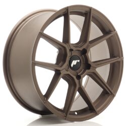 Janta aliaj 18" JR Wheels JR30 18x8 ET20-40 5H BLANK Matt Bronze