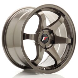 Janta aliaj 17" JR Wheels JR3 17x9 ET20-35 5H BLANK Bronze