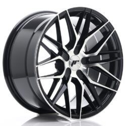 Janta aliaj 18" JR Wheels JR28 18x9,5 ET20-40 5H BLANK Gloss Black Machined Face