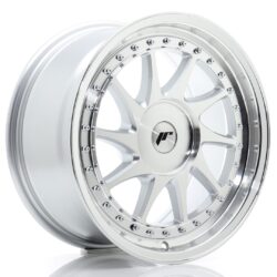 Janta aliaj 17" JR Wheels JR26 17x8 ET20-35 BLANK Silver Machined Face