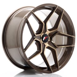 Janta aliaj 19" JR Wheels JR34 19x9,5 ET40 5x112 Platinum Bronze