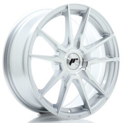 Janta aliaj 17" JR Wheels JR21 17x7 ET20-40 BLANK Machined Silver