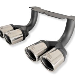 Tipsuri evacuare FORD RANGER Wildtrack / Limited / XTL(2023-still) linie Set of duplex dummy exhaust tips for diesel engine versions