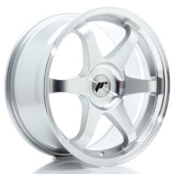 Janta aliaj 17" JR Wheels JR3 17x8 ET20-35 BLANK Silver Machined Face