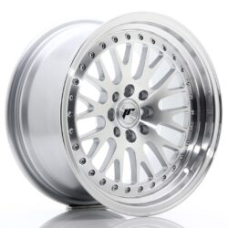 Janta aliaj 16" JR Wheels JR10 16x8 ET20 4x100/108 Silver Machined Face