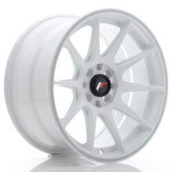 Janta aliaj 16" JR Wheels JR11 16x8 ET25 4x100/108 White