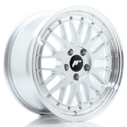 Janta aliaj 17" JR Wheels JR23 17x7,5 ET40 5x112 Hyper Silver w/ Machined Lip