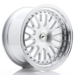 Janta aliaj 17" JR Wheels JR10 17x9 ET25-30 BLANK Silver Machined Face