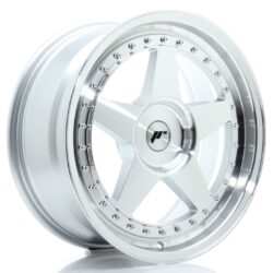 Janta aliaj 18" JR Wheels JR6 18x8,5 ET20-40 BLANK Silver Machined Face