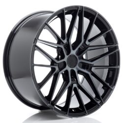 Janta aliaj 20" JR Wheels JR38 20x9 ET20-35 5H BLANK Black Machined w/ Tinted Face