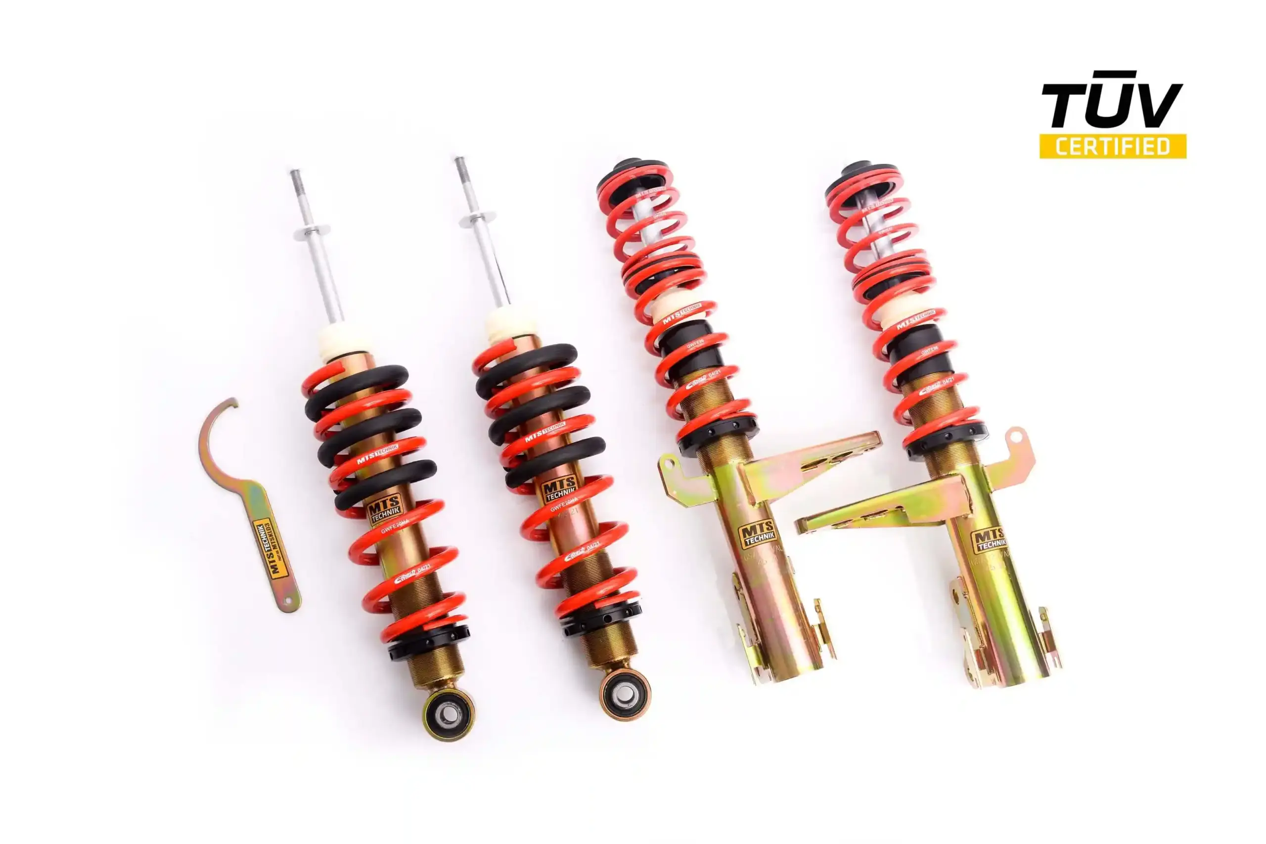 Suspensie reglabila MTS Technik pentru Audi 80 B4 Saloon (8C) 2.0 E 85 kW seria Stance Gold 1 suspensie reglabila MTS Audi 80 B4 Saloon (8C)