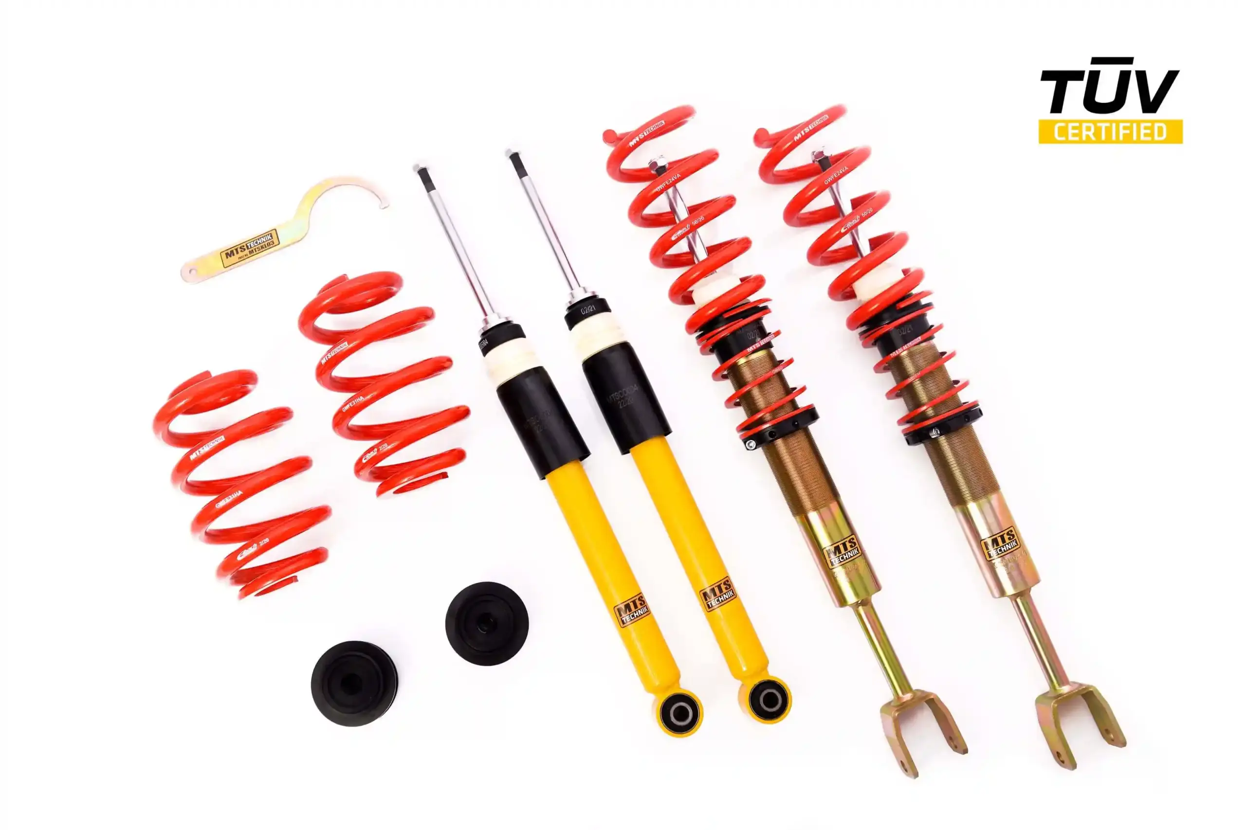 Suspensie reglabila MTS Technik pentru Audi A6 C6 Avant (4F) 2.0 TFSI 125 kW seria Street Gold 1 suspensie reglabila MTS Audi A6 C6 Avant (4F)