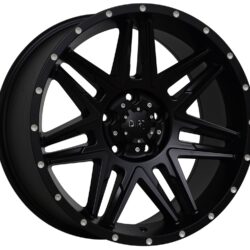 DIRT A.T D62 Flatblack milled rivets 9x20 6x139