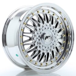 Janta aliaj 17" JR Wheels JR9 17x7,5 ET20-35 BLANK Chrome