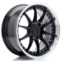 Janta aliaj 18" JR Wheels JR41 18x8,5 ET15-35 5H BLANK Gloss Black w/ Machined Lip