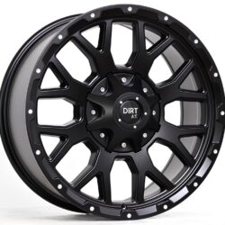 DIRT A.T D357 Flatblack milled rivets 8