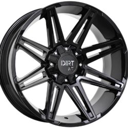 DIRT A.T D88 Glossblack 10x20 5x127/139