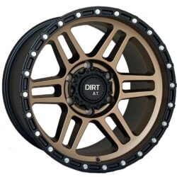 DIRT A.T D111 Bronze black lip 9x17 6x139