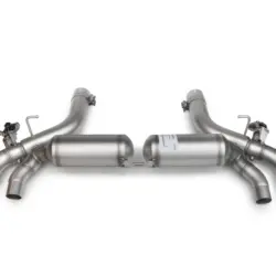 Toba sport REMUS pentru BMW M5 G90 4x 102mm Black Chrome Straight Cut Tips