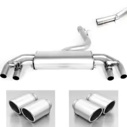 Toba sport REMUS sistem GPF-Back pentru the Golf VII R 4motion 4x GT Black Tips