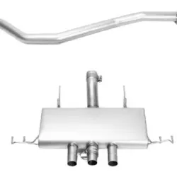 Toba sport REMUS sistem GPF-Back pentru HONDA Civic Type-R FL5 Racing Non-Resonated + Racing Sport Silencer | GT Titanium Scotched Tip + Standard Tip