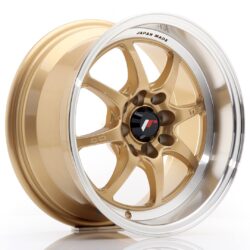 Janta aliaj 15'' JR Wheels TF2 15x7,5 ET30 4x100/114 Gold