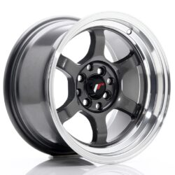 Janta aliaj 15'' JR Wheels JR12 15x8,5 ET13 4x100/114 Gun Metal