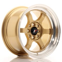 Janta aliaj 15'' JR Wheels JR12 15x8,5 ET13 4x100/114 Gold
