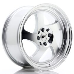 Janta aliaj 17" JR Wheels JR15 17x8 ET35 4x100/114 Silver Machined Face