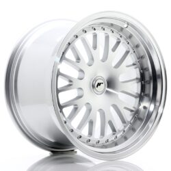 Janta aliaj 19'' JR Wheels JR10 19x11 ET15-30 BLANK Silver Machined Face