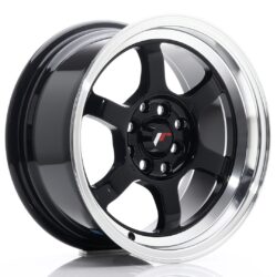 Janta aliaj 15" JR Wheels JR12 15x7,5 ET26 4x100/108 Gloss Black