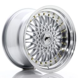 Janta aliaj 17" JR Wheels JR9 17x10 ET20 BLANK Silver w/ Machined Lip